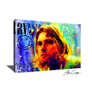 kurt cobain art