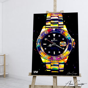 tableau montre rolex