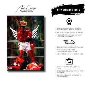 TABLEAU MOHAMED ALI MODERNE Alessio Cacciatore