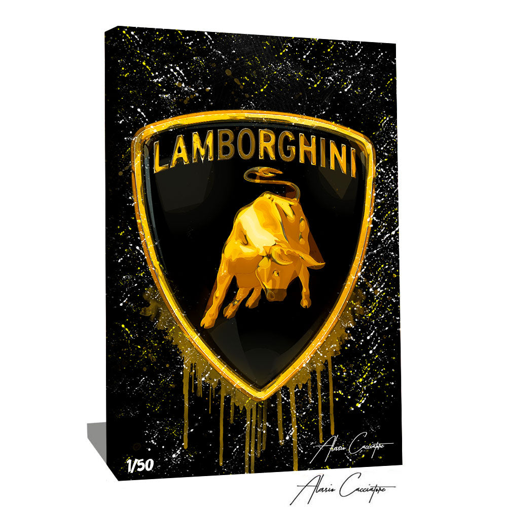 tableau lamborghini logo