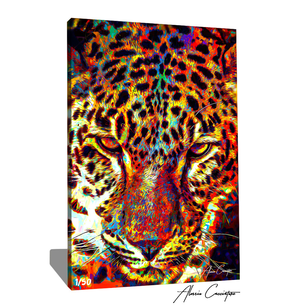 tableau leopard