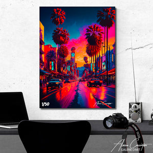 tableau lumineux los angeles