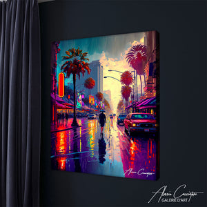 peinture los angeles moderne