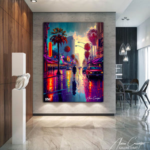 tableau los angeles moderne