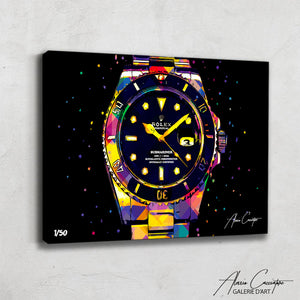 rolex watch poster
