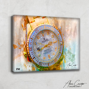 peinture rolex oyster