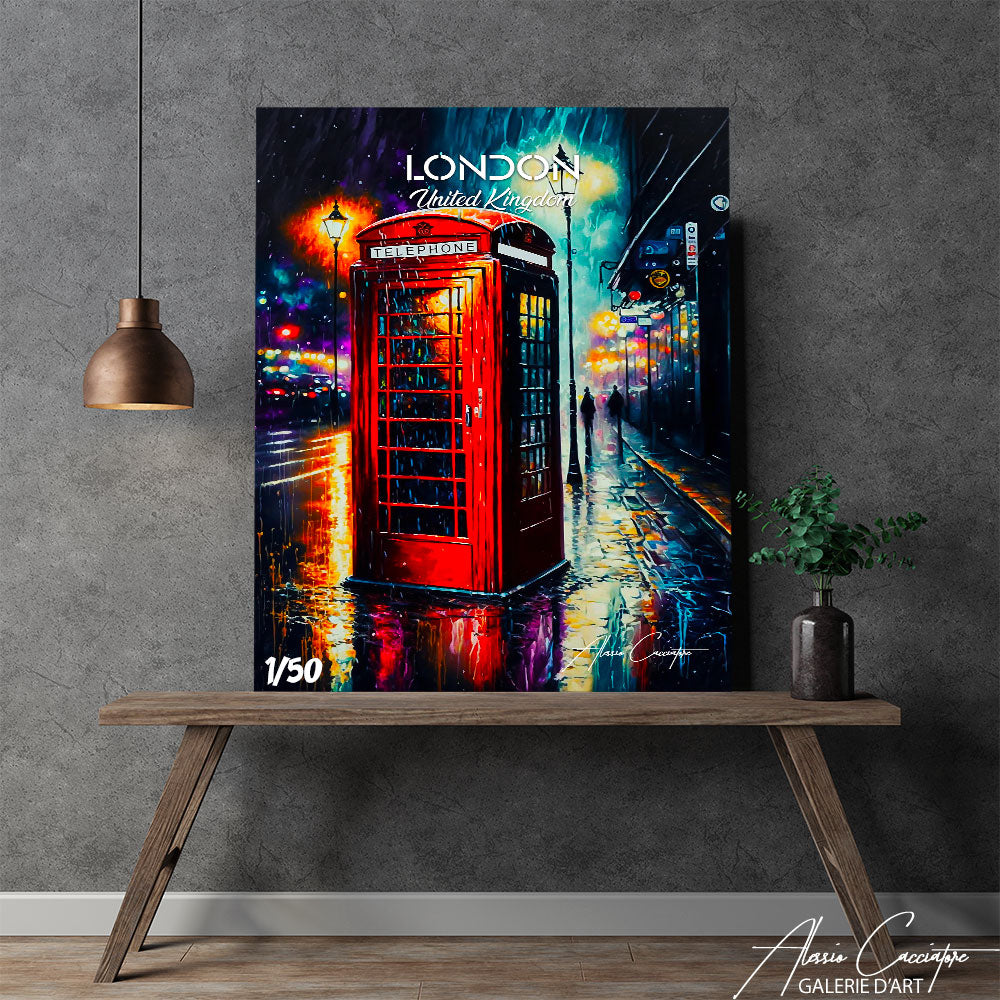 tableau cabine téléphonique