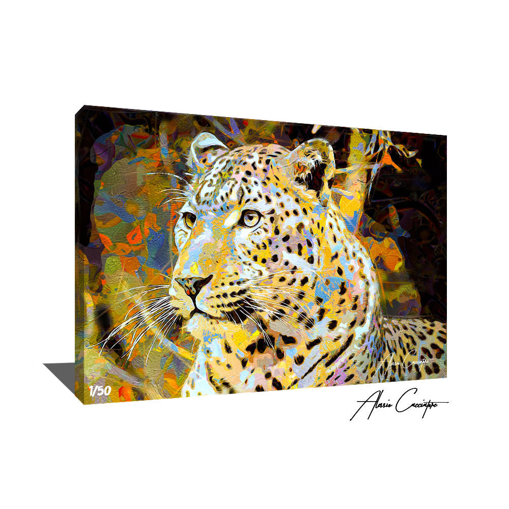 tableau leopard