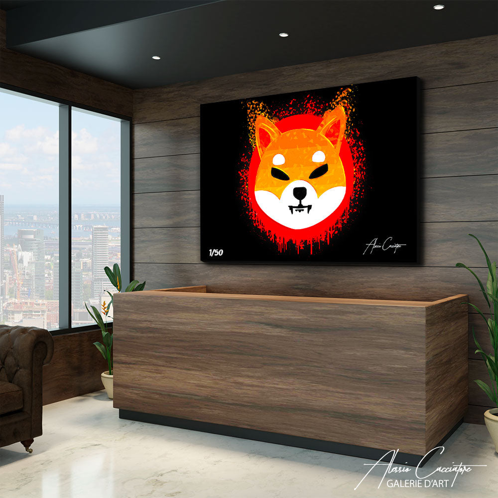 shiba inu art