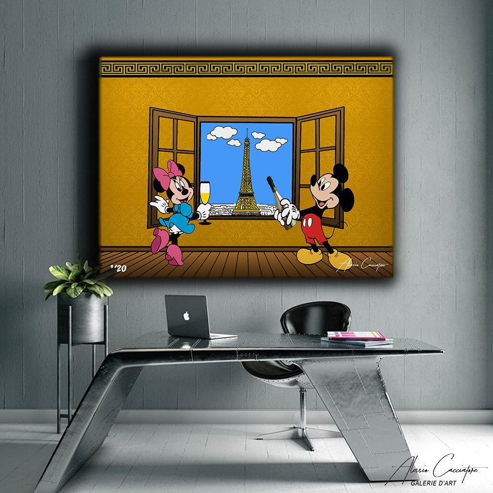 tableau mickey minnie
