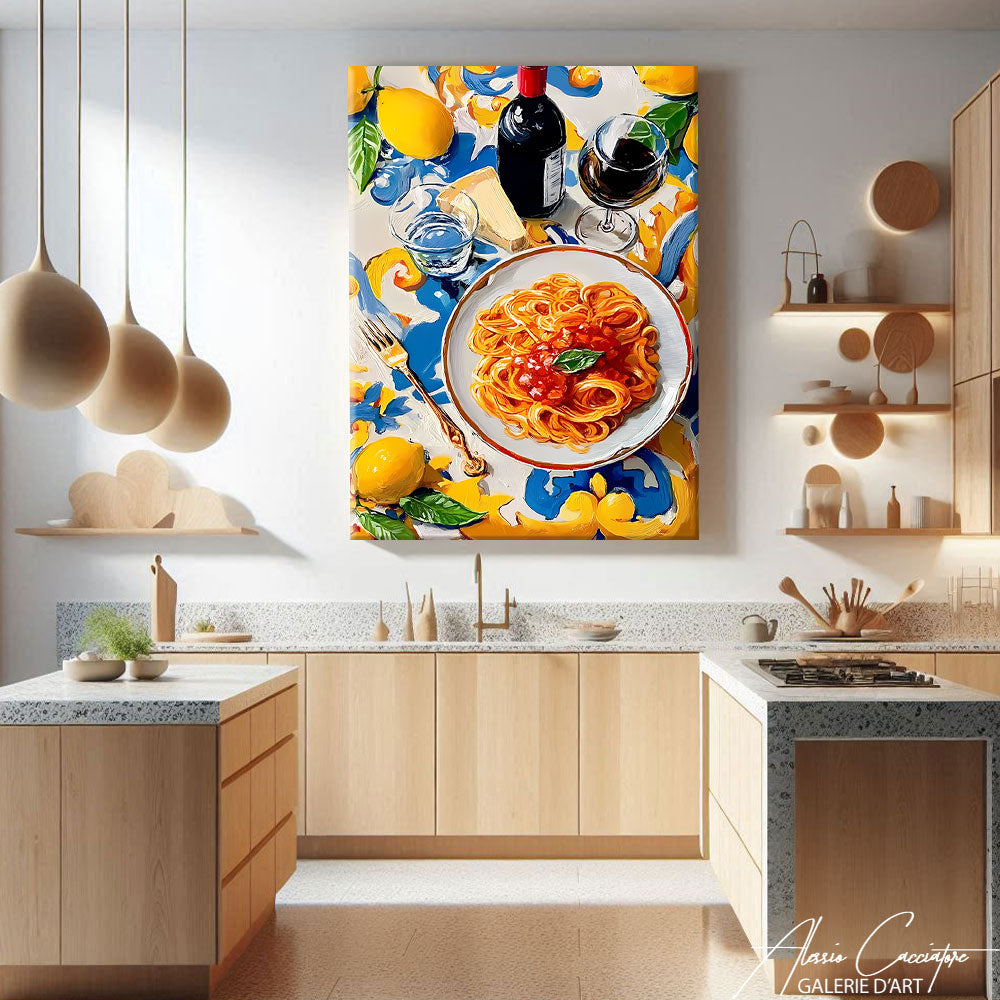 Tableau pour la cuisine : pourquoi cette pièce mérite (vraiment) une œuvre d'art
