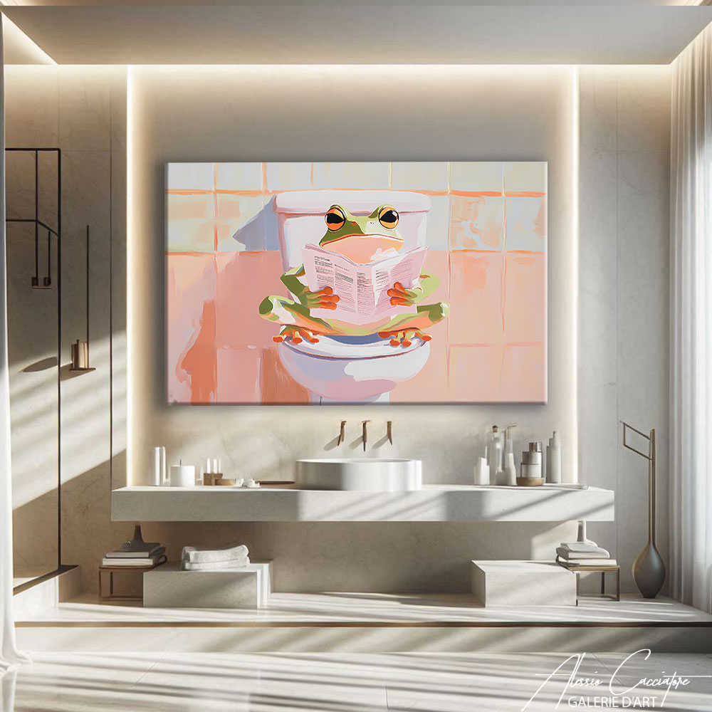 Décoration murale salle de bain : oser l'art dans une pièce souvent oubliée