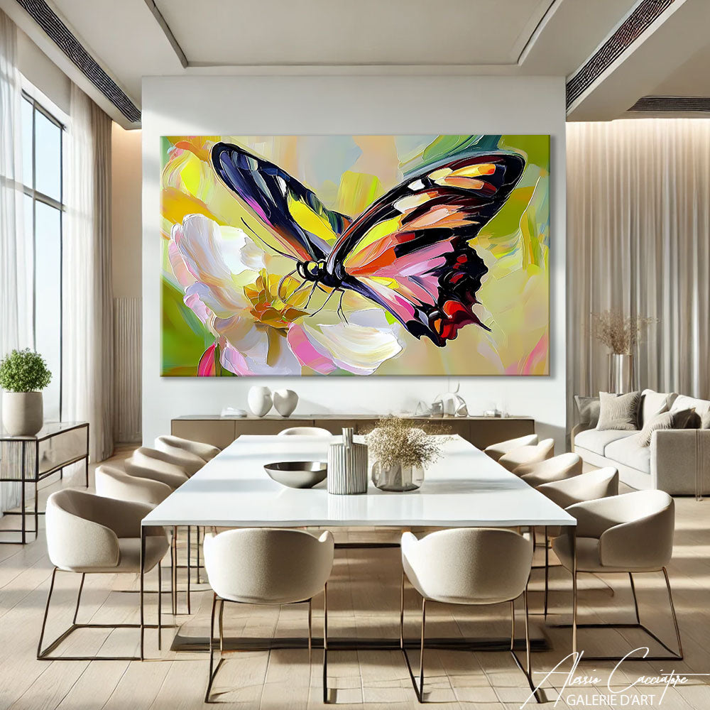 Papillons décoratifs muraux : la métamorphose comme inspiration déco