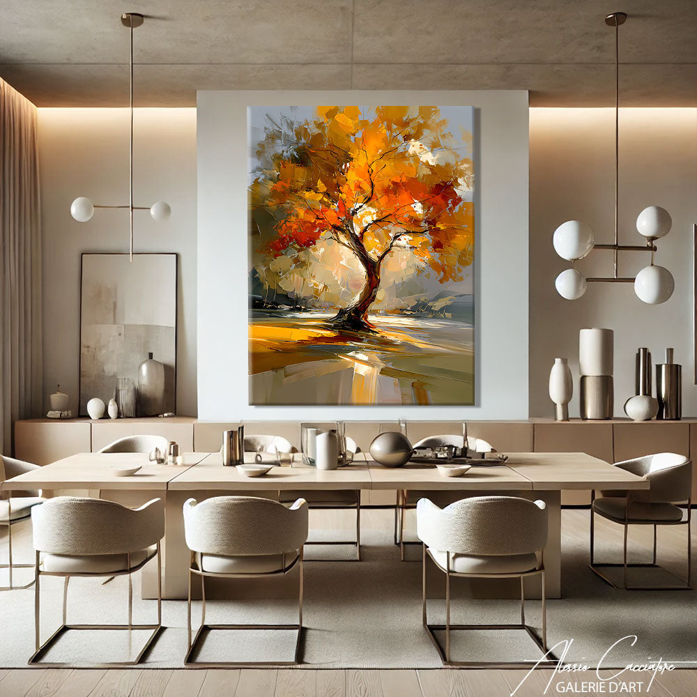 Arbre de vie en décoration murale : symbolique d'un motif universel