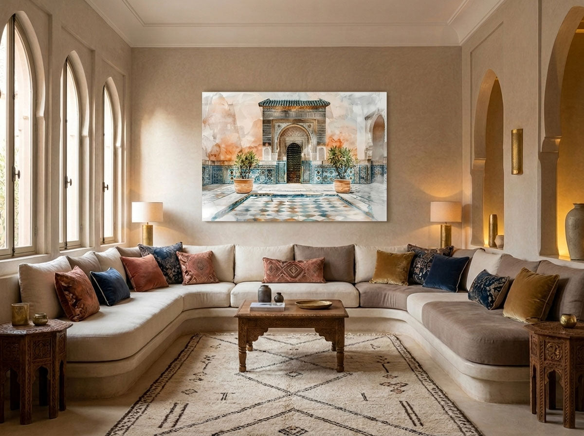 Tableau salon marocain : intégrer le décor oriental sans tomber dans le cliché