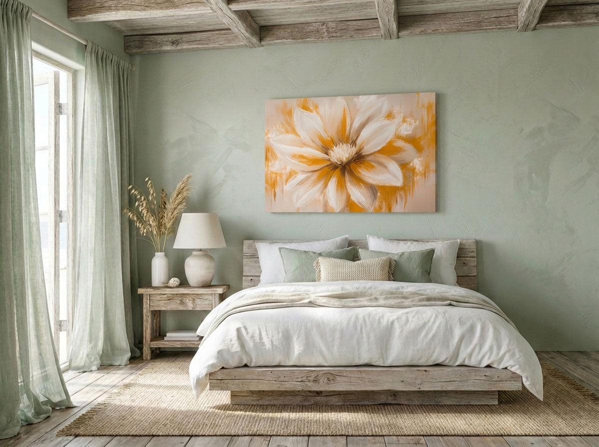 Tableau abstrait fleurs : la nature réinventée pour vos murs