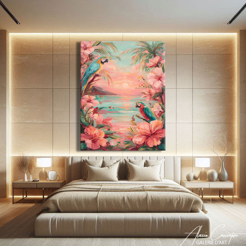 Toile Deco Tropical