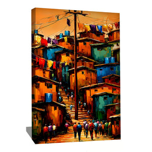 Tableau Africain Paysage