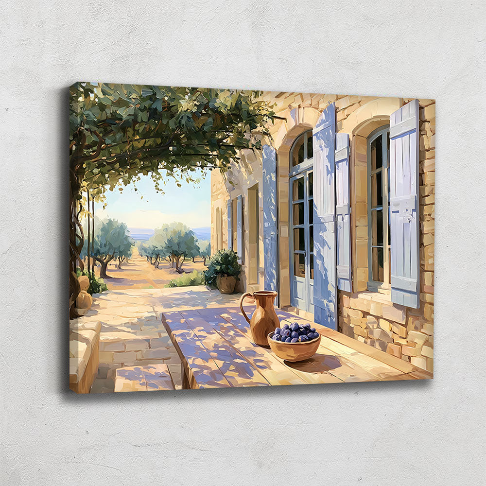 Tableau Peinture Sur La Provence