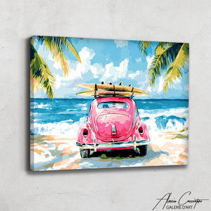 Tableau Mer Surf