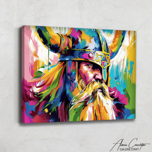 Tableau Peinture Viking