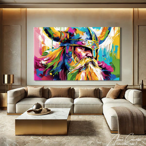 Tableau Peinture Viking