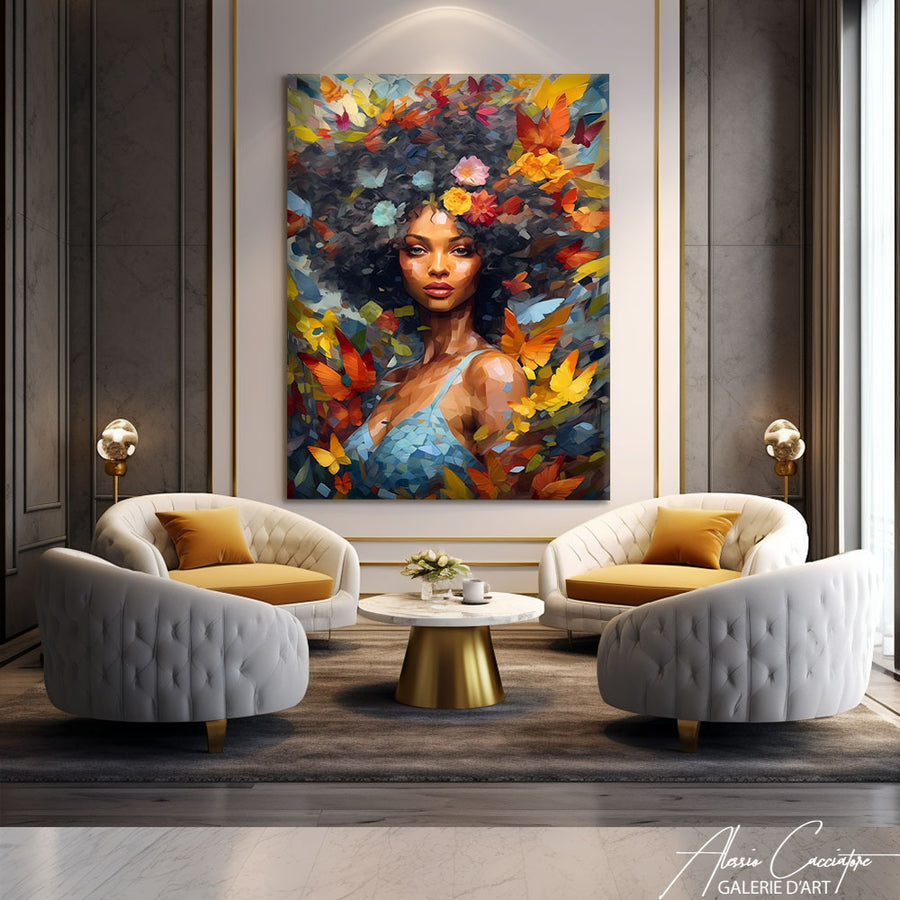 COULEUR AFRICAINE PEINTURE – mise en situation