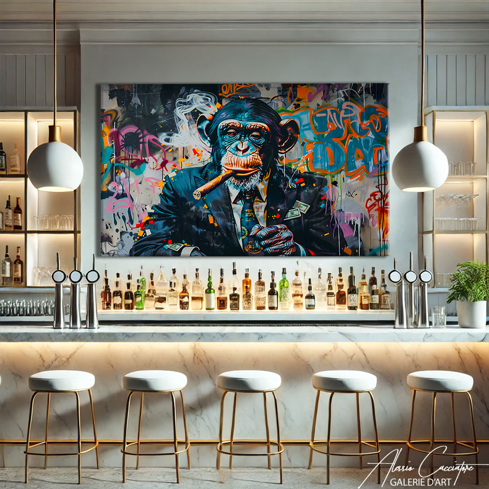 Tableau Street Art Moderne