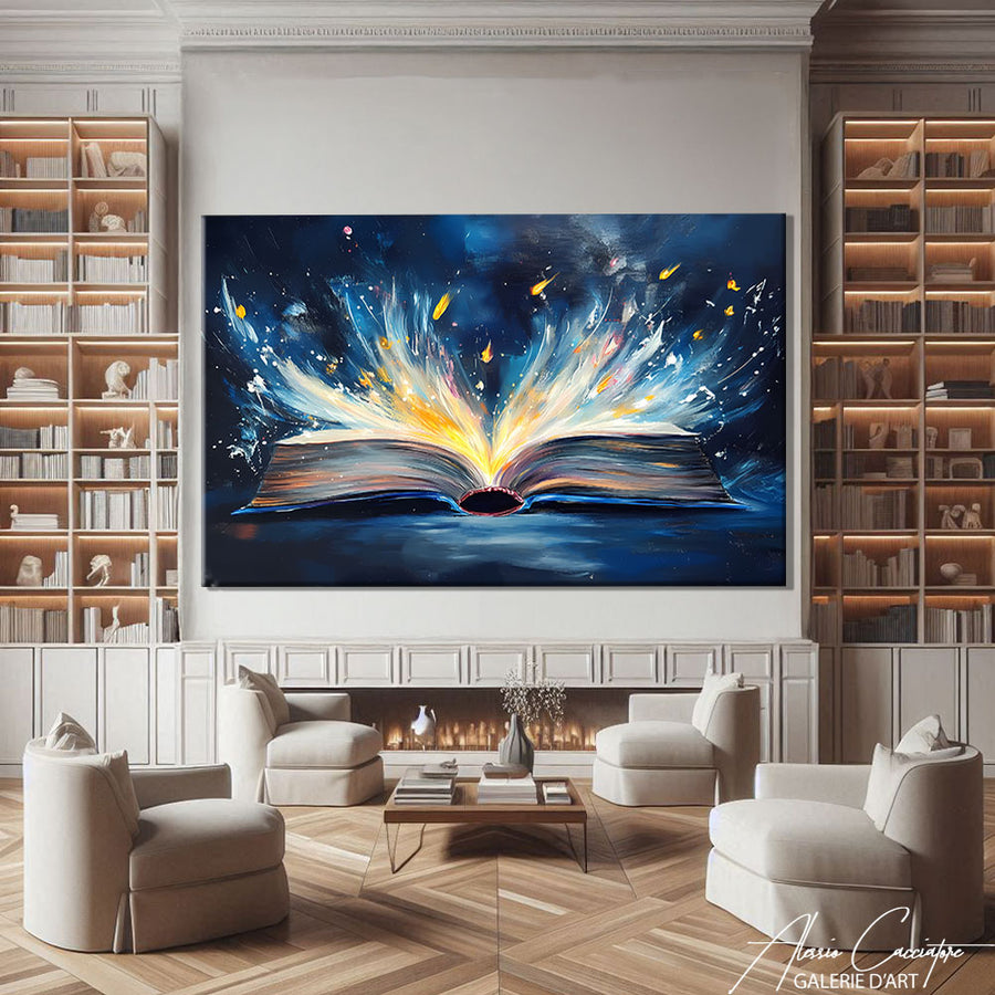 Tableau pour Bibliotheque – mise en situation