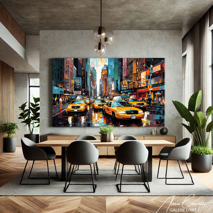 TABLEAU NEW YORK COULEUR