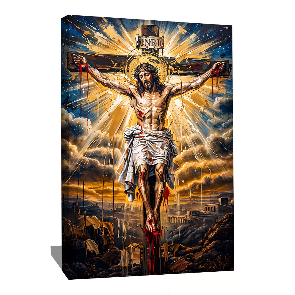 Tableau Crucifixion Jésus
