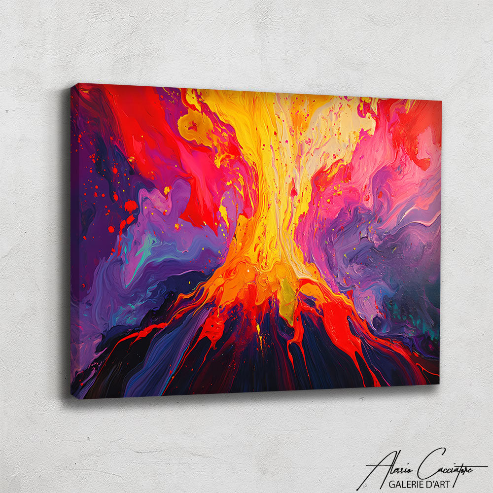 Tableau Peinture Acrylique Abstrait