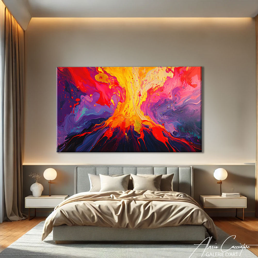 Tableau Peinture Abstrait