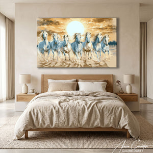 TABLEAUX CHEVAUX BLANCS