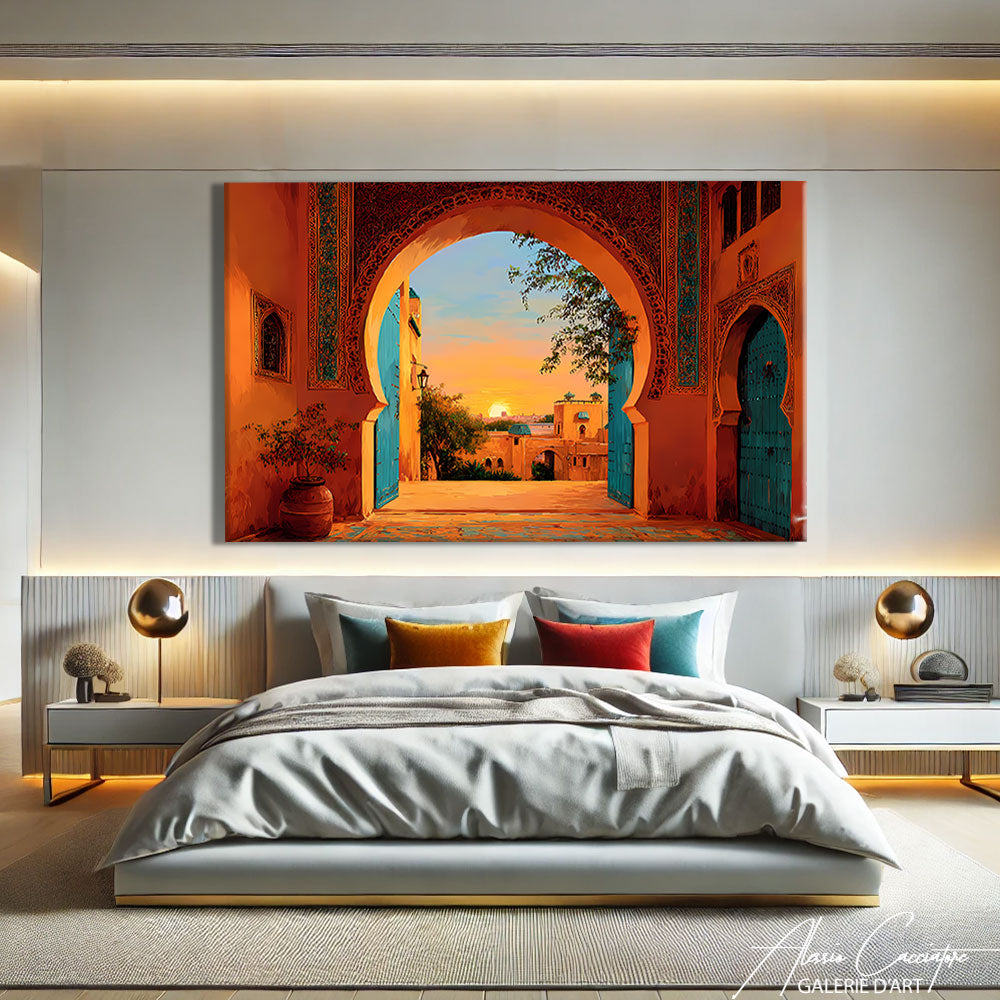 Tableau Marocain Peinture
