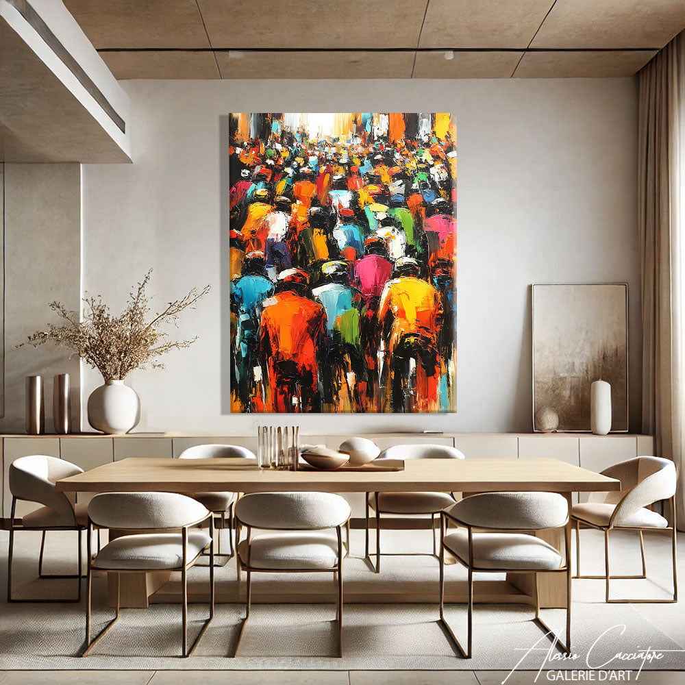 Tableau Coloré Moderne
