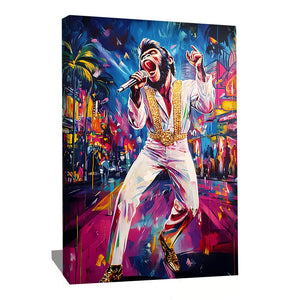 Tableau Singe Rock N Roll Pop