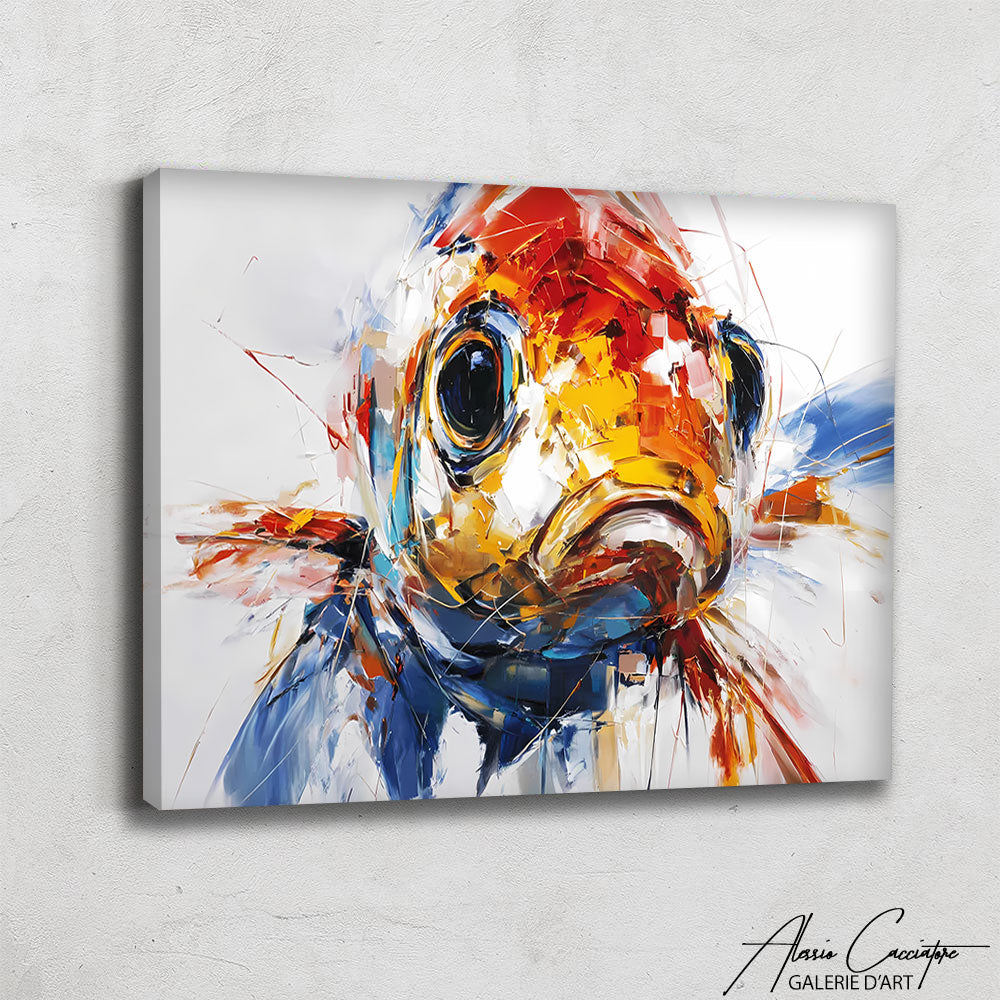 Tableau Poisson Moderne