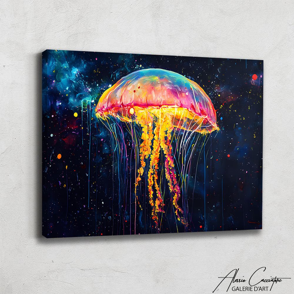 TABLEAU MEDUSE ABSTRAIT