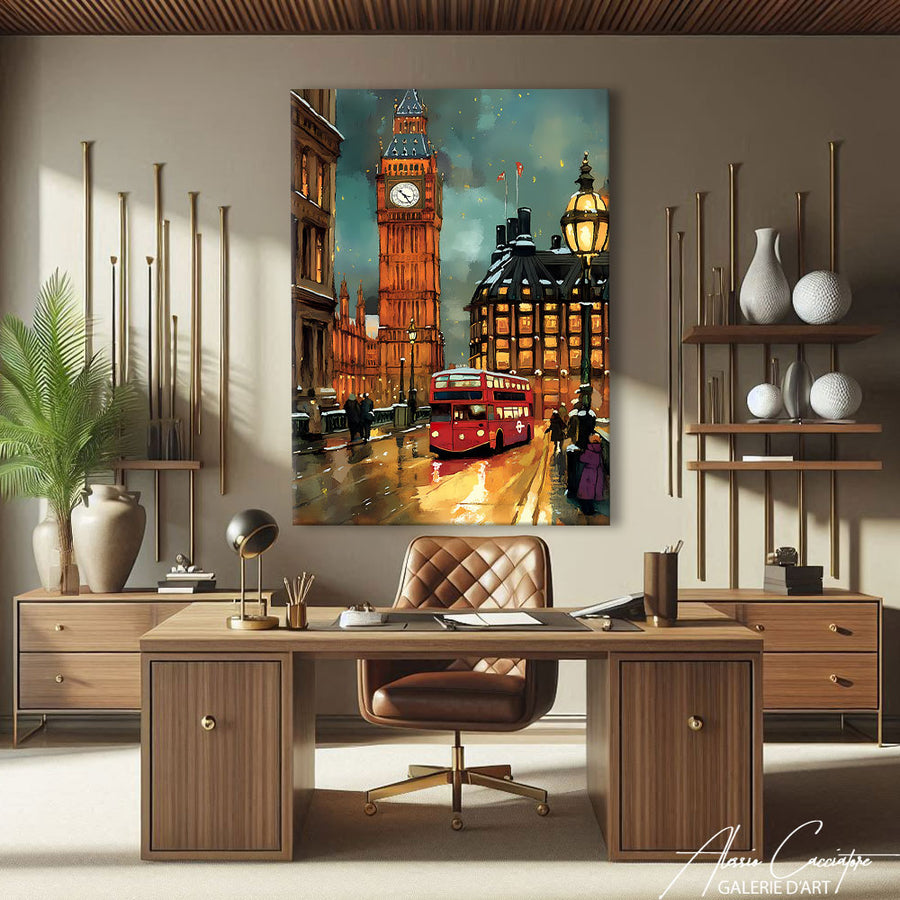 Tableau Big Ben Londres – mise en situation