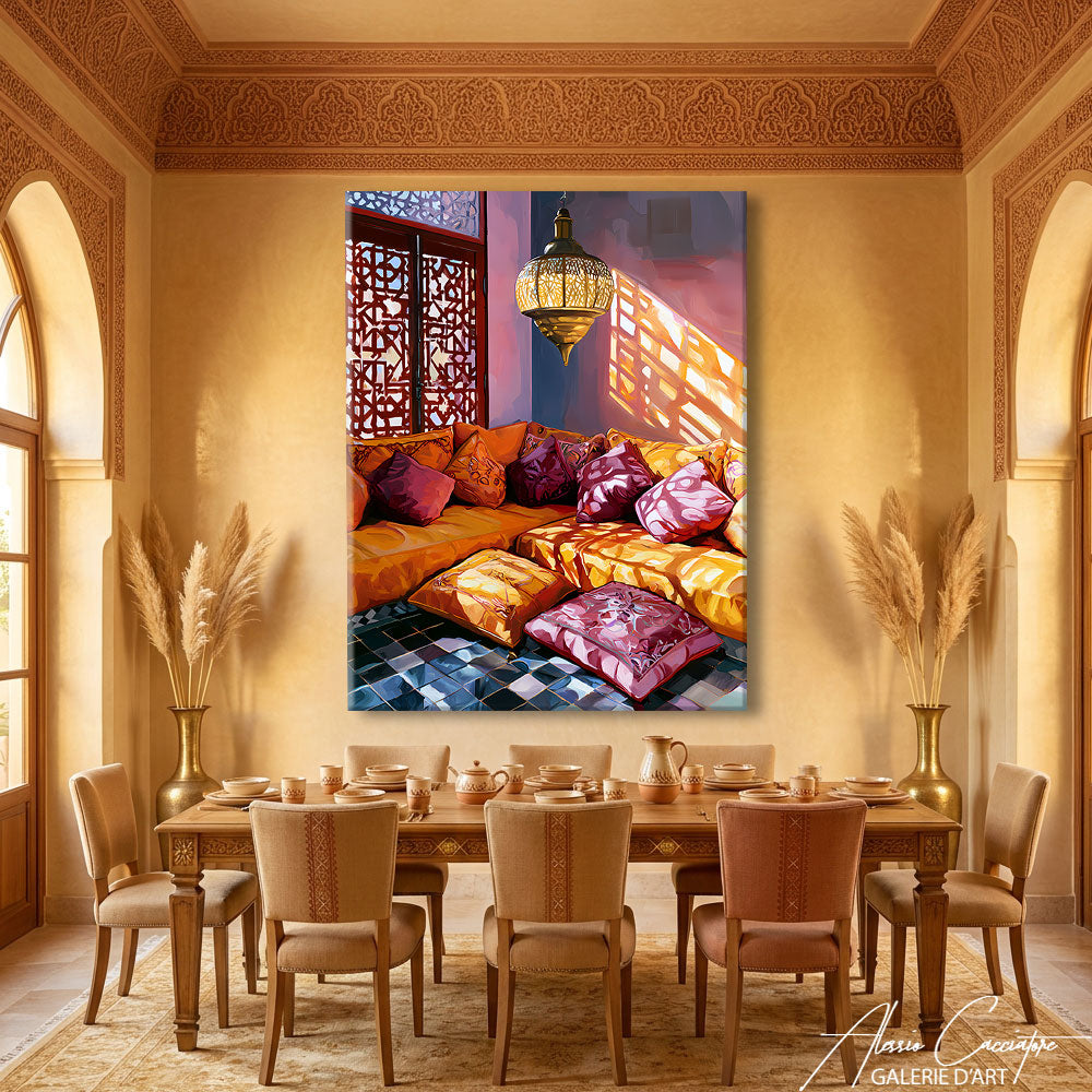 Tableau Pour Salon Marocain Moderne