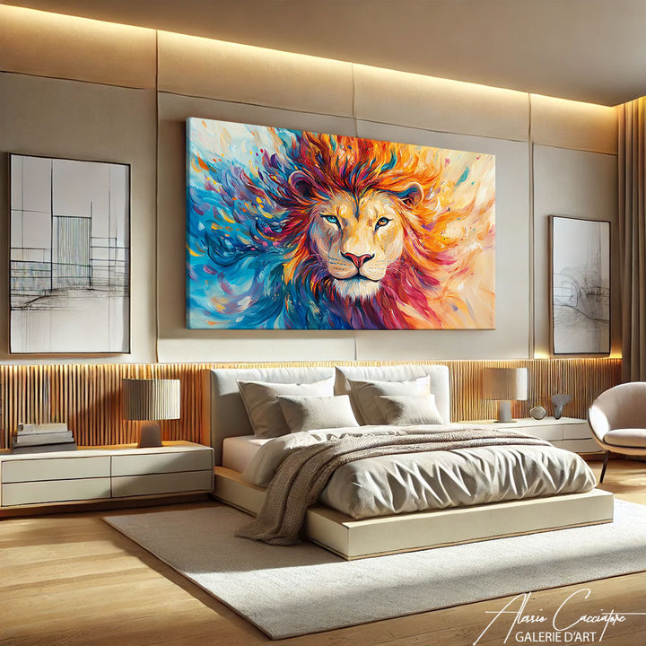 Tableau Dessin Lion