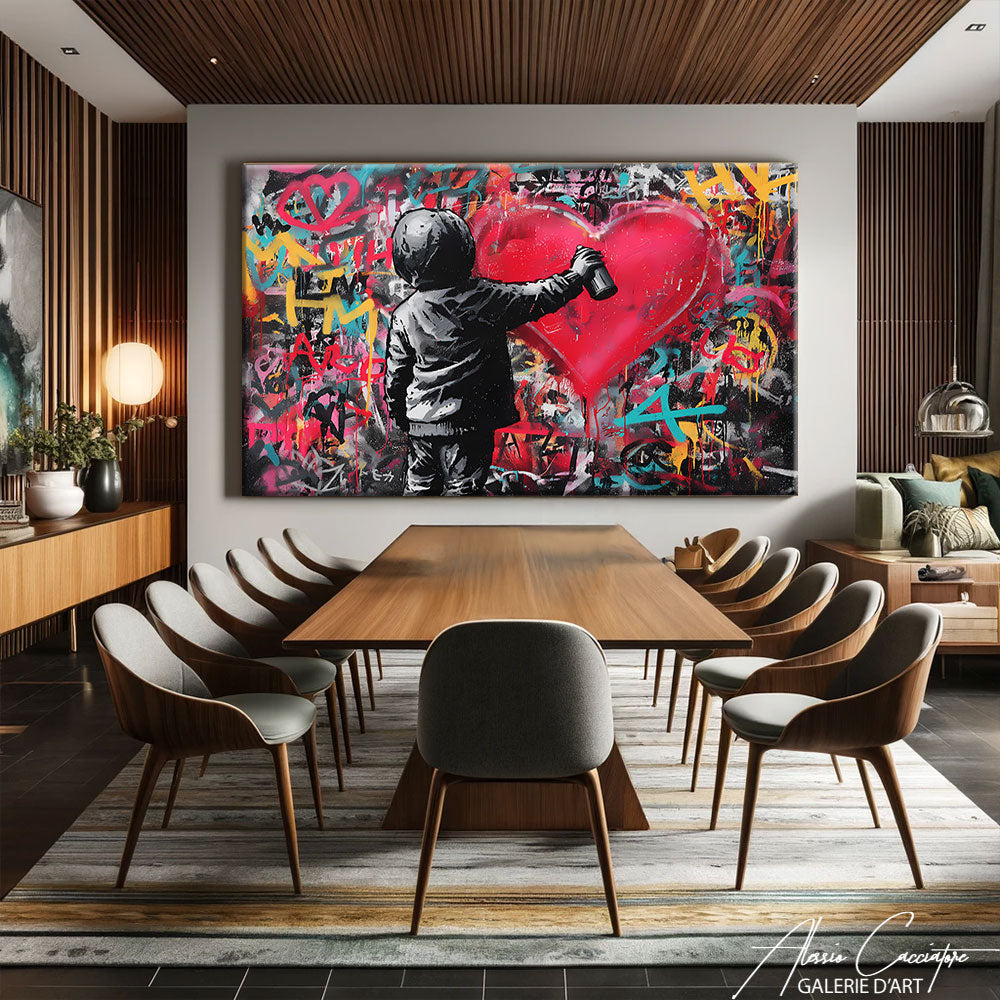 Tableau Street Art Graffiti