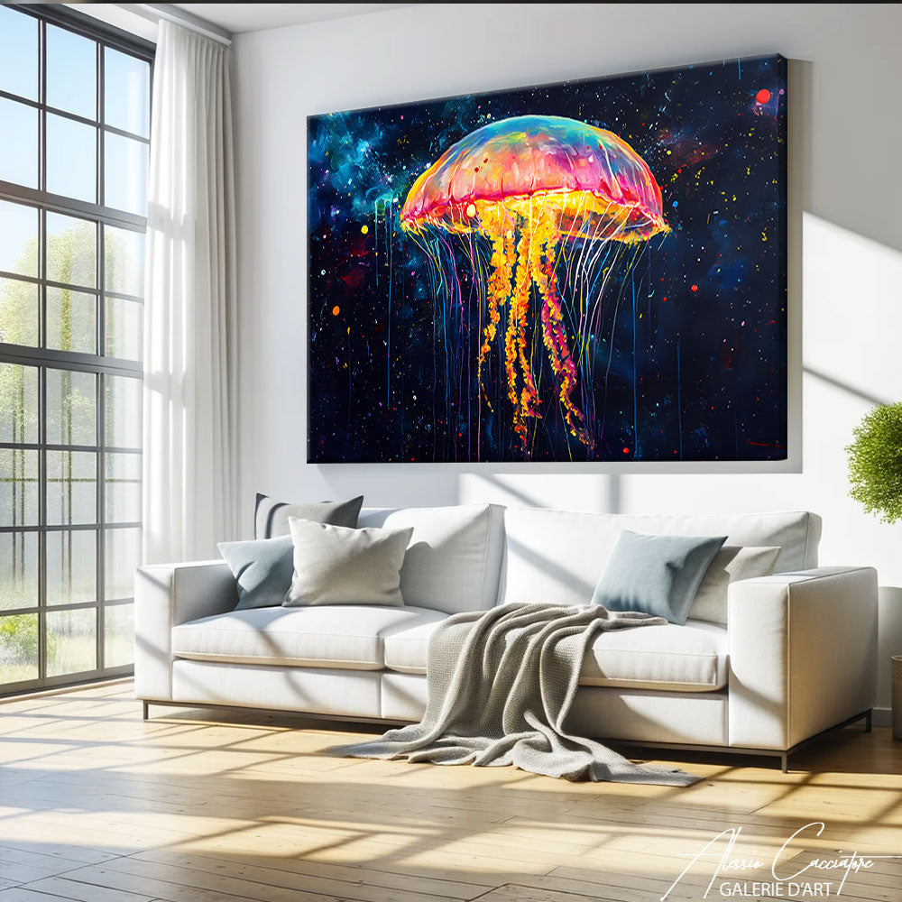 TABLEAU COLORÉ ABSTRAIT