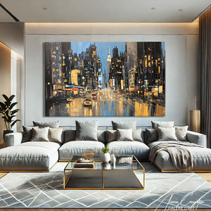 Peinture Ville Moderne