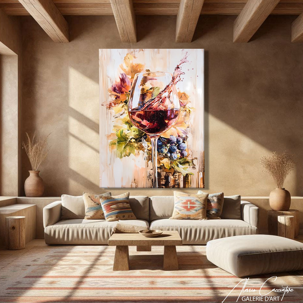 Tableau Vin Moderne