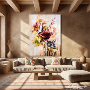 Tableau Vin Moderne