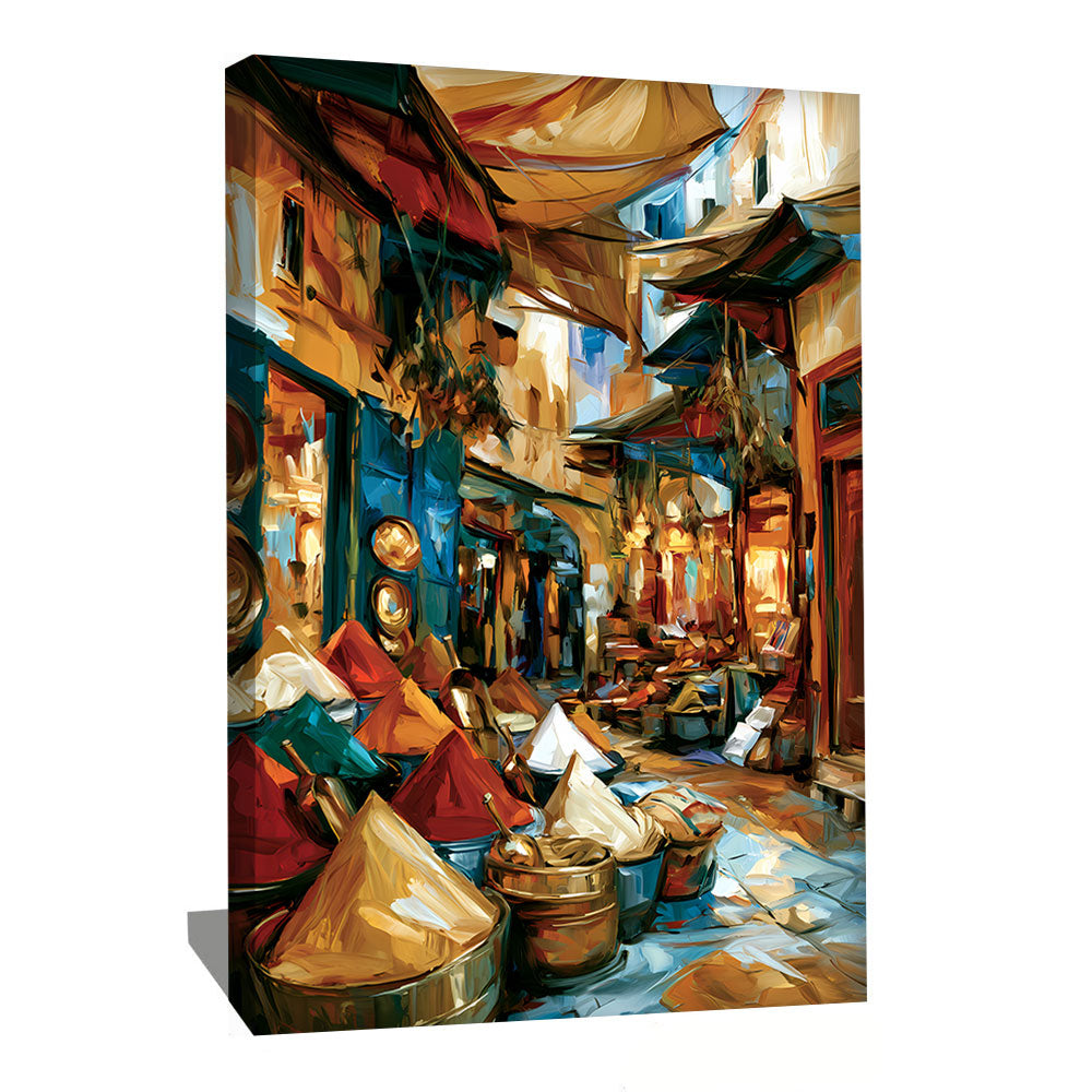 Tableau Abstrait Maroc