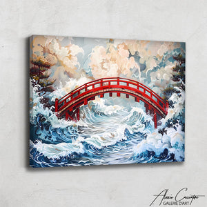 Tableau Mer Japonais