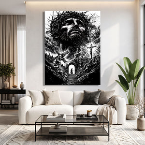 Peinture Portrait Jesus Christ